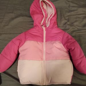 Pink winter jacket